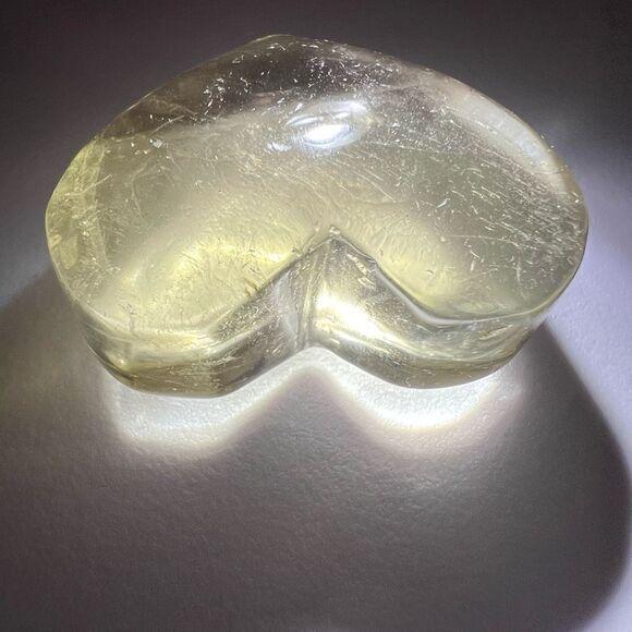 Citrine Crystal Heart Carving‎ (8) - Picture 3 of 11